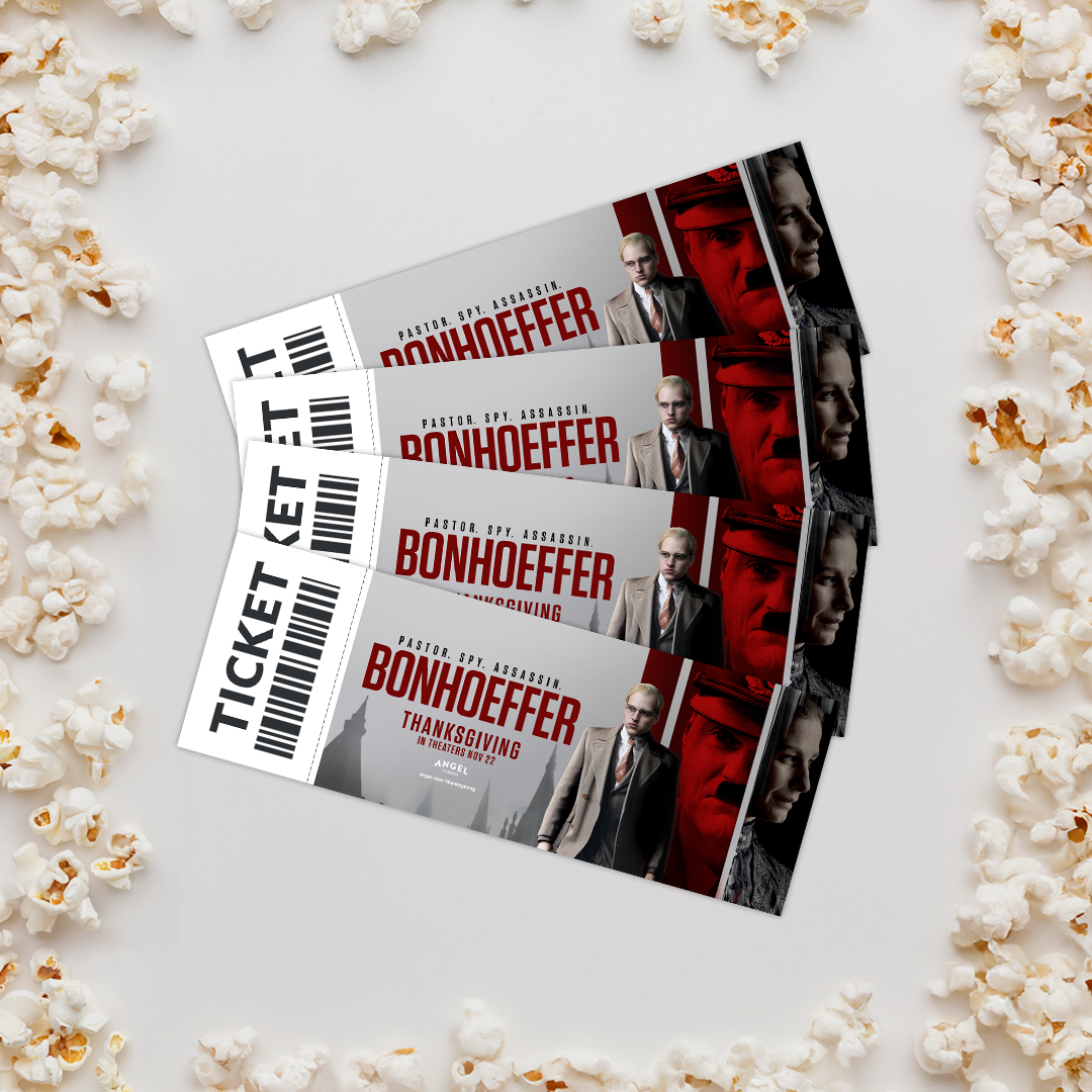 Bonhoeffer: Pastor. Spy. Assassin. - $10.00 Movie Ticket - PREORDER NOW - Ticket