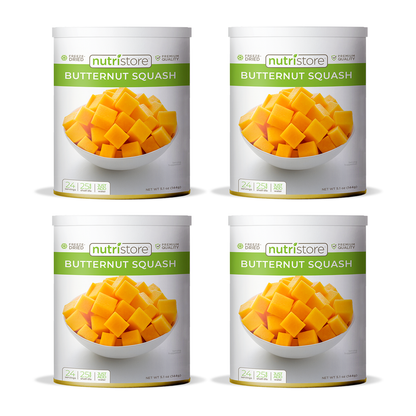 Butternut Squash Freeze Dried - #10 Can - 4-Pack - Canned & Jarred Vegetables