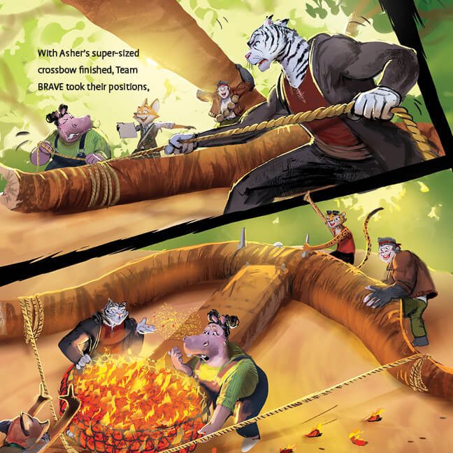 Chaos in the Canopy