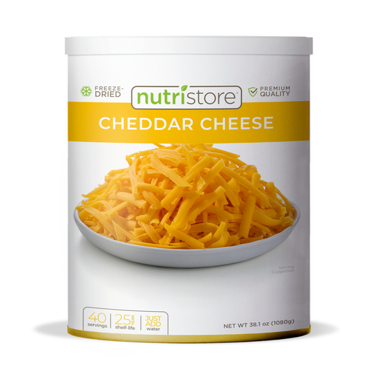 Cheddar Cheese Freeze Dried - #10 Can - #10 Can - Dairy