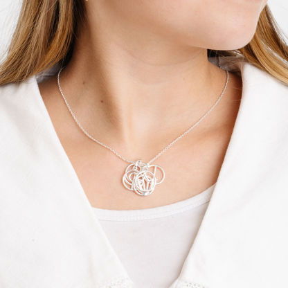 DAVID Charm Necklace - Necklaces