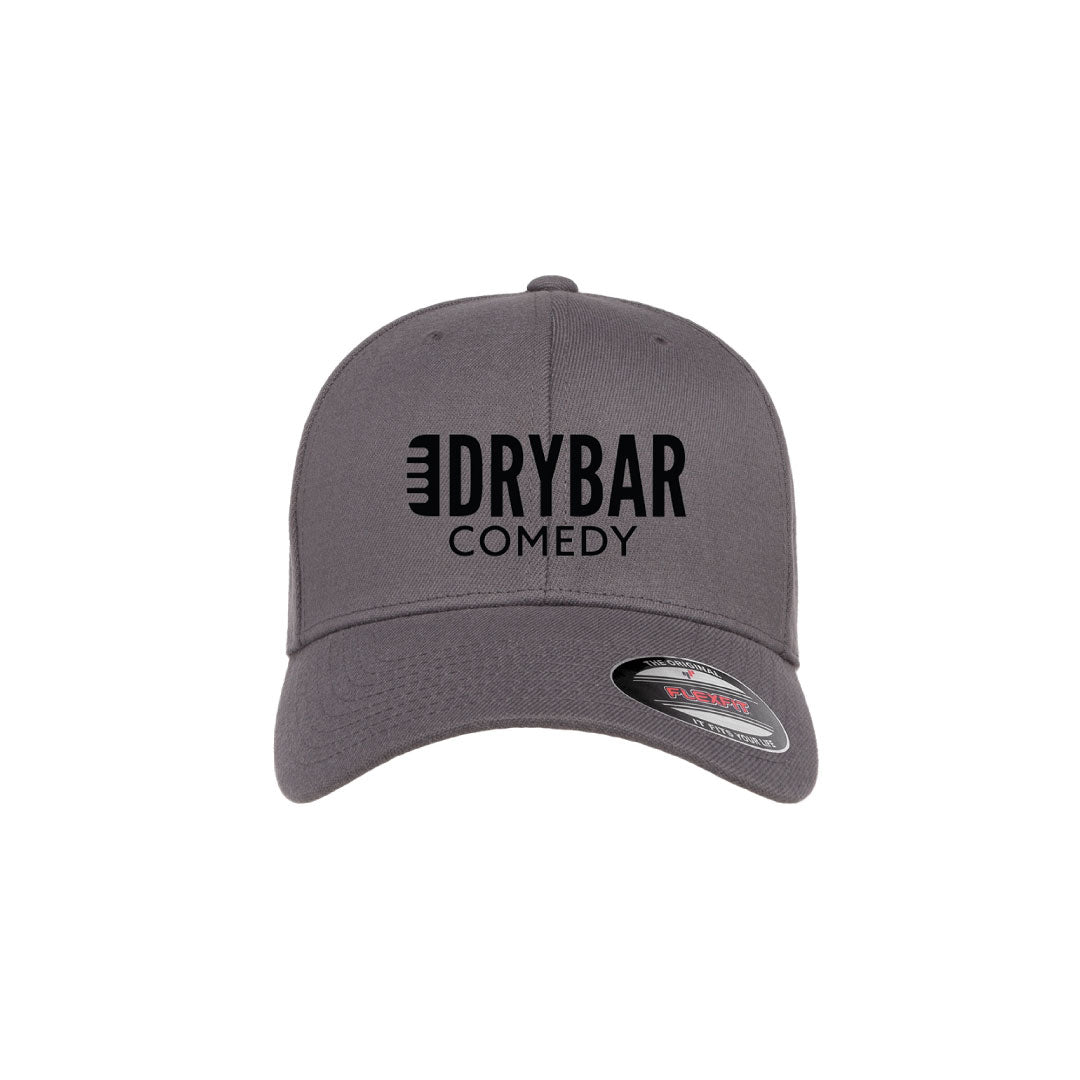 Dry Bar Comedy Branded Hat - Curved Bill / Light Grey / SM/MD - Hats