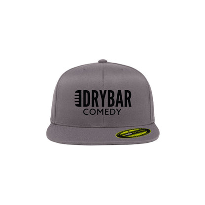 Dry Bar Comedy Branded Hat - Flat Bill / Light Grey / SM/MD - Hats