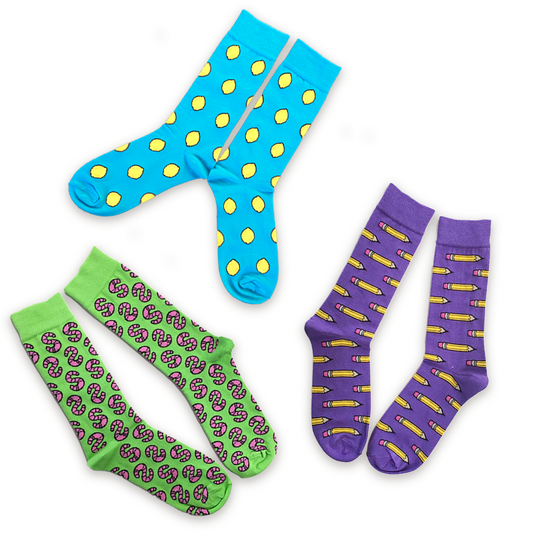 Freedom Footwear 3-Pack - Adult / M - Socks