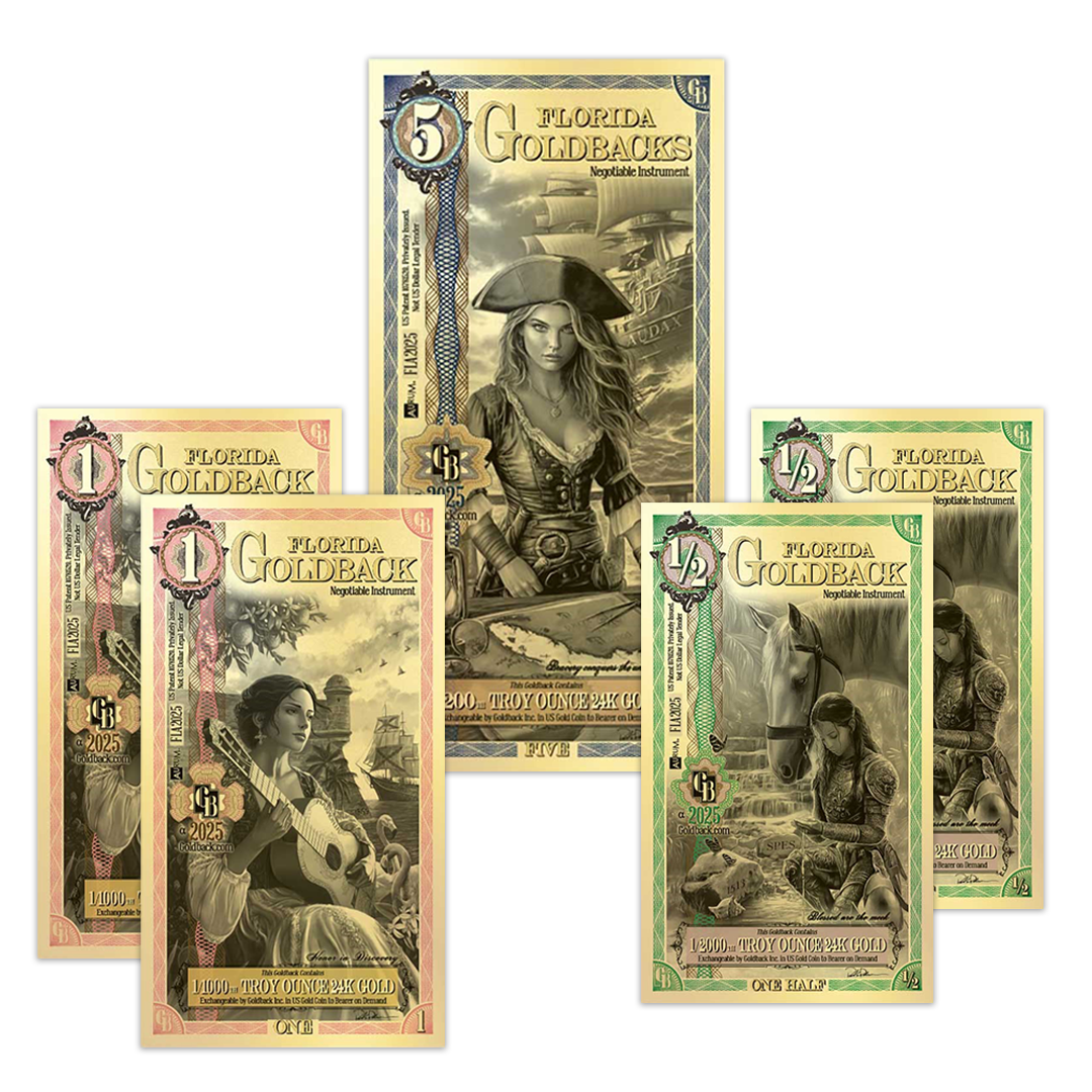 Goldbacks Bundle - Goldback Bundle $100 - Bundles