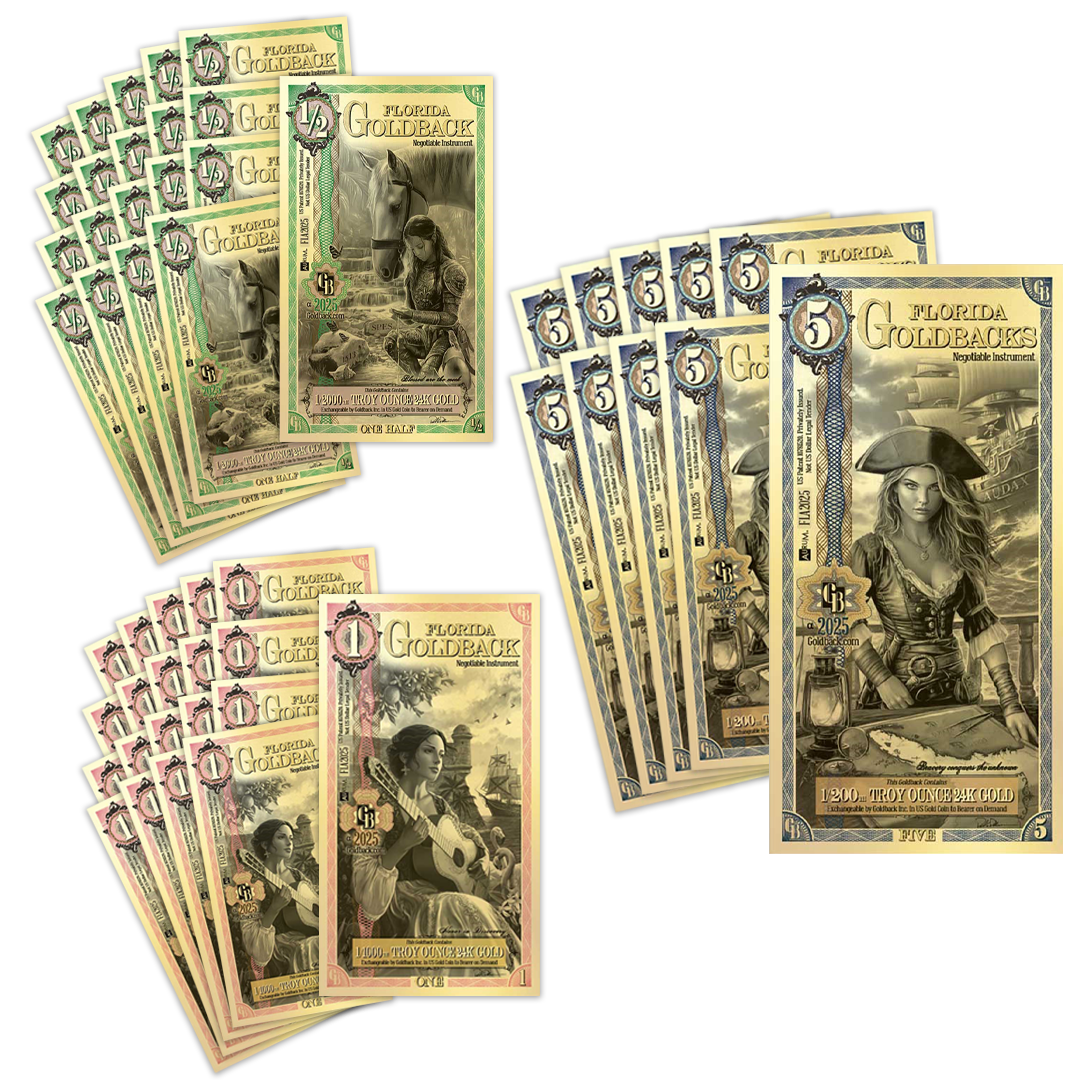Goldbacks Bundle - Goldback Bundle $1000 - Bundles