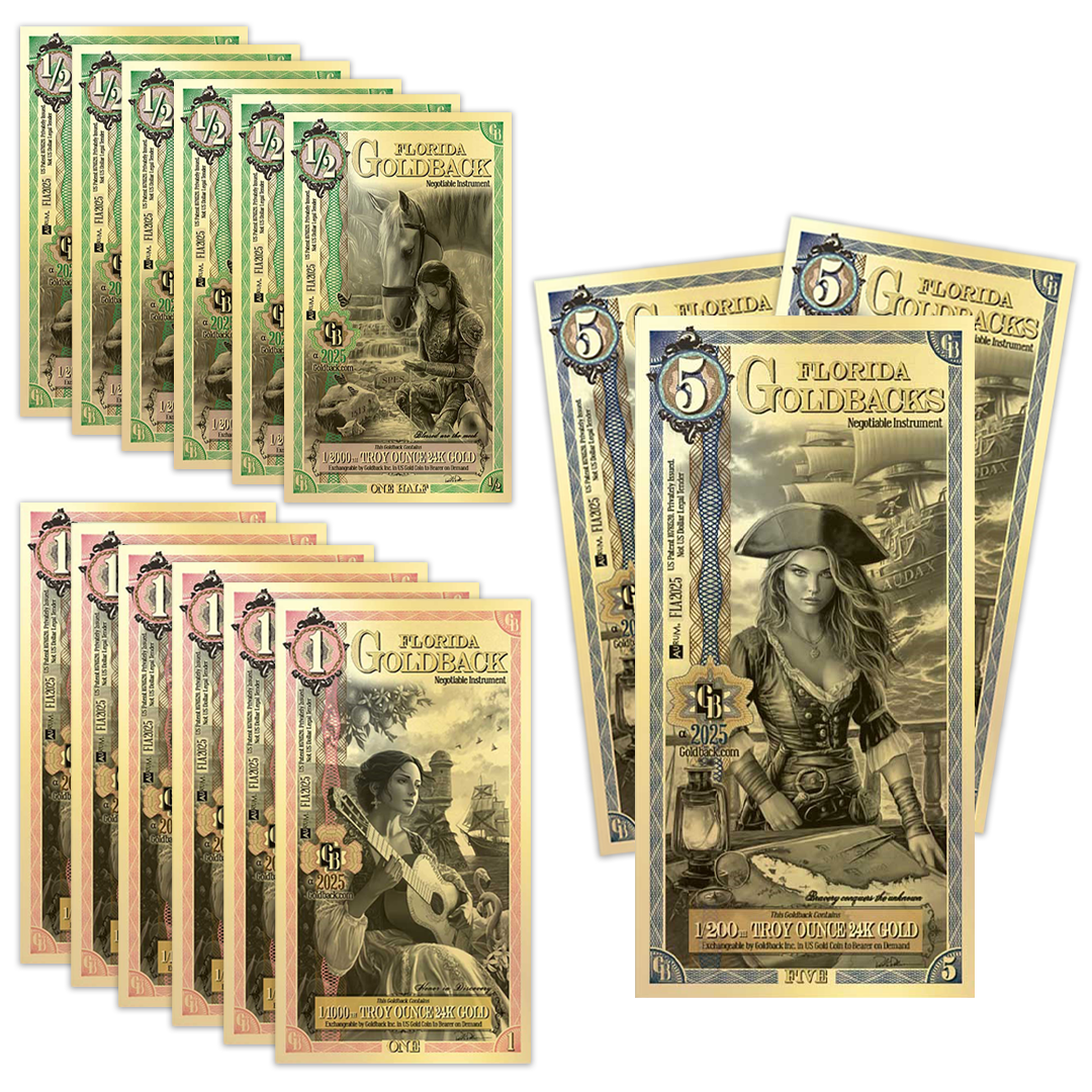 Goldbacks Bundle - Goldback Bundle $300 - Bundles