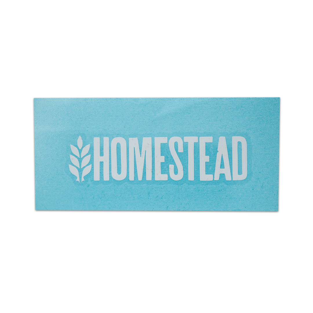 Homestead Stickers - White - Stickers