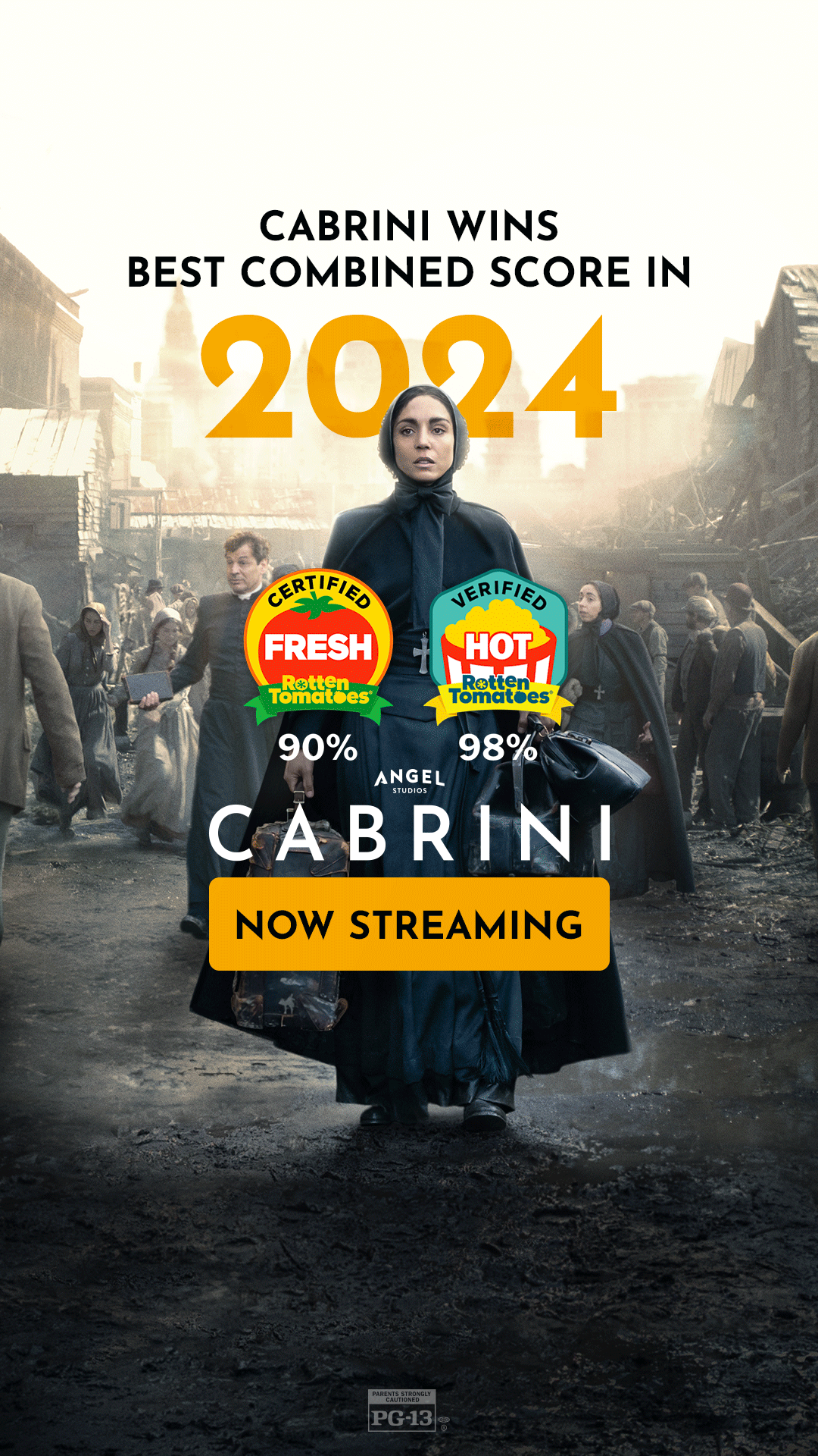 I Was a Stranger | Buy 4 Tickets Stream Cabrini Free