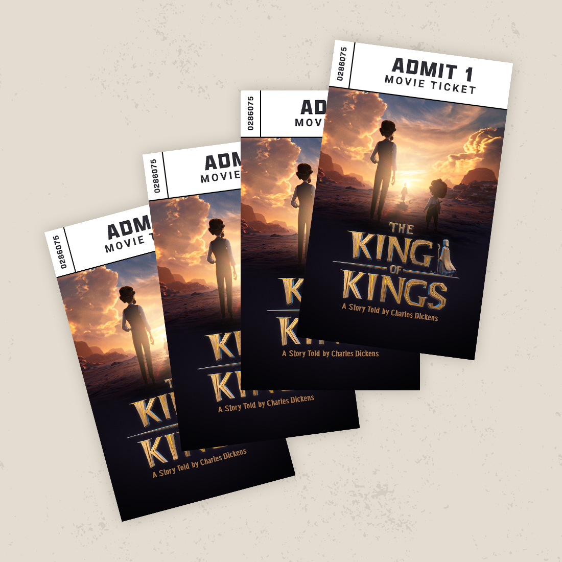 King of Kings Pre-order Ticket Pack - 4 Tickets - Ticket