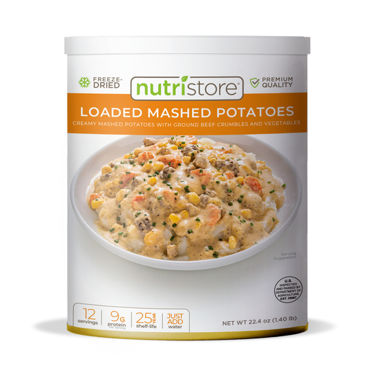 Loaded Mashed Potatoes Freeze Dried - #10 Can - #10 Can - Meals