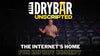 Logo for ’DryBar Unscripted’ comedy show featuring yellow and white text.