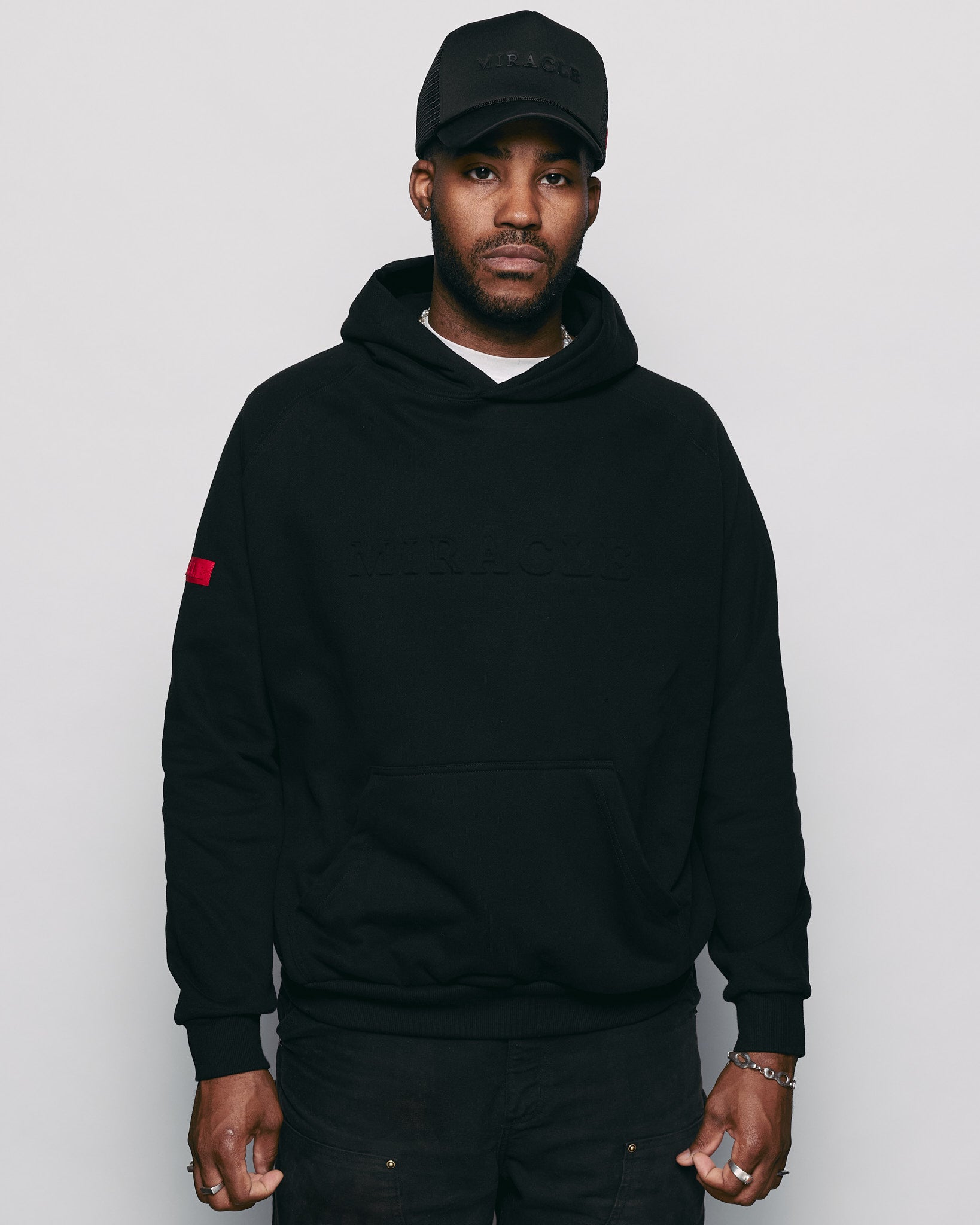 Core Black Hoodie