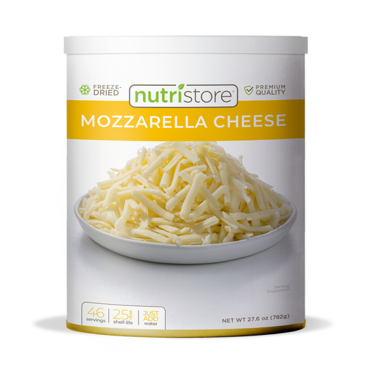 Mozzarella Cheese Freeze Dried - #10 Can - #10 Can - Dairy