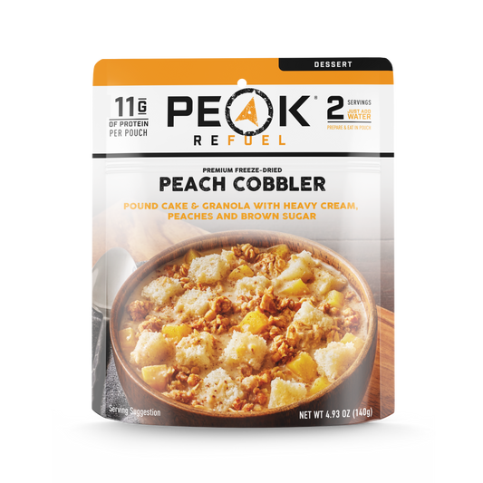 Peach Cobbler - Dessert