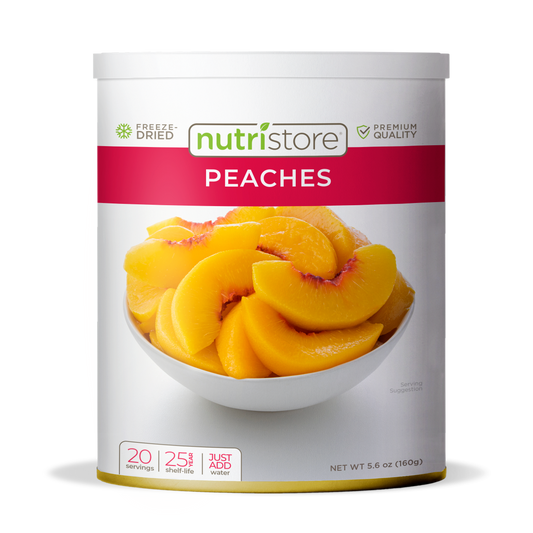Peaches Freeze Dried - #10 Can - #10 Can - Fruit