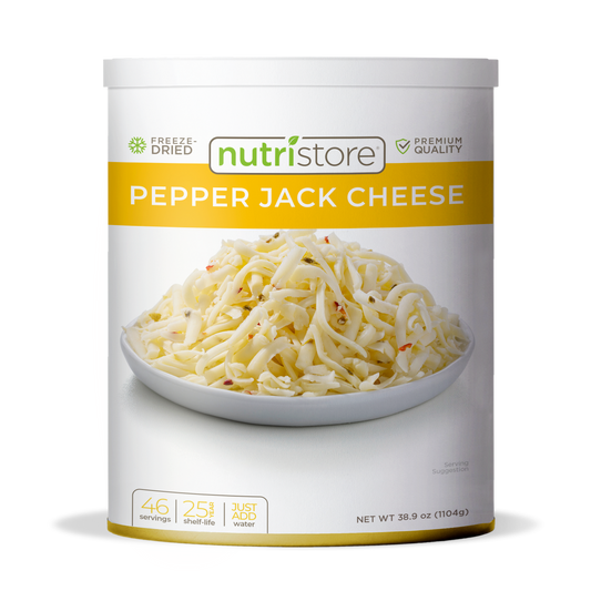 Pepper Jack Cheese Freeze Dried - #10 Can - #10 Can - Dairy