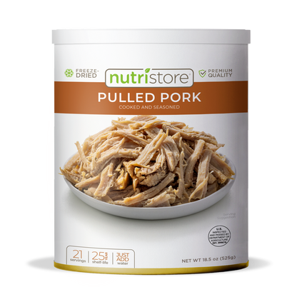 Pulled Pork Freeze Dried #10 Can - #10 Can - Canned Meats