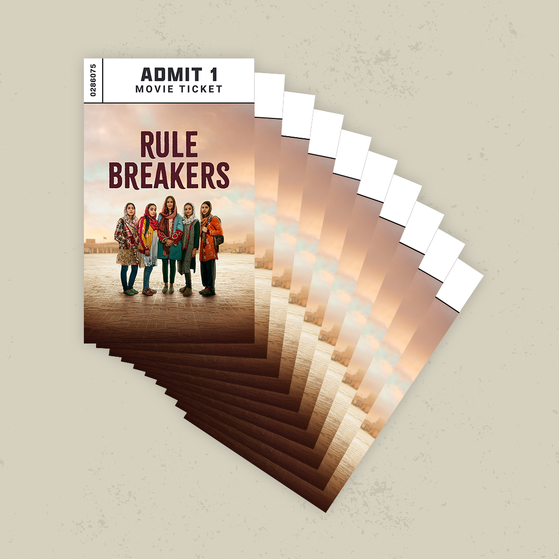 Rule Breakers Pre-order Ticket Pack - 10 Tickets - Ticket