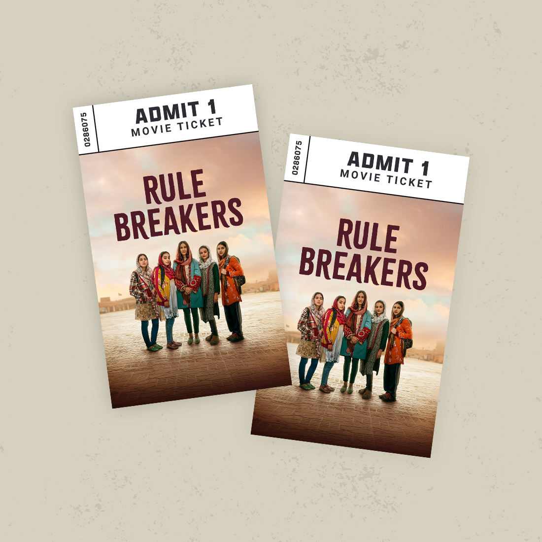 Rule Breakers Pre-order Ticket Pack - 2 Tickets - Ticket