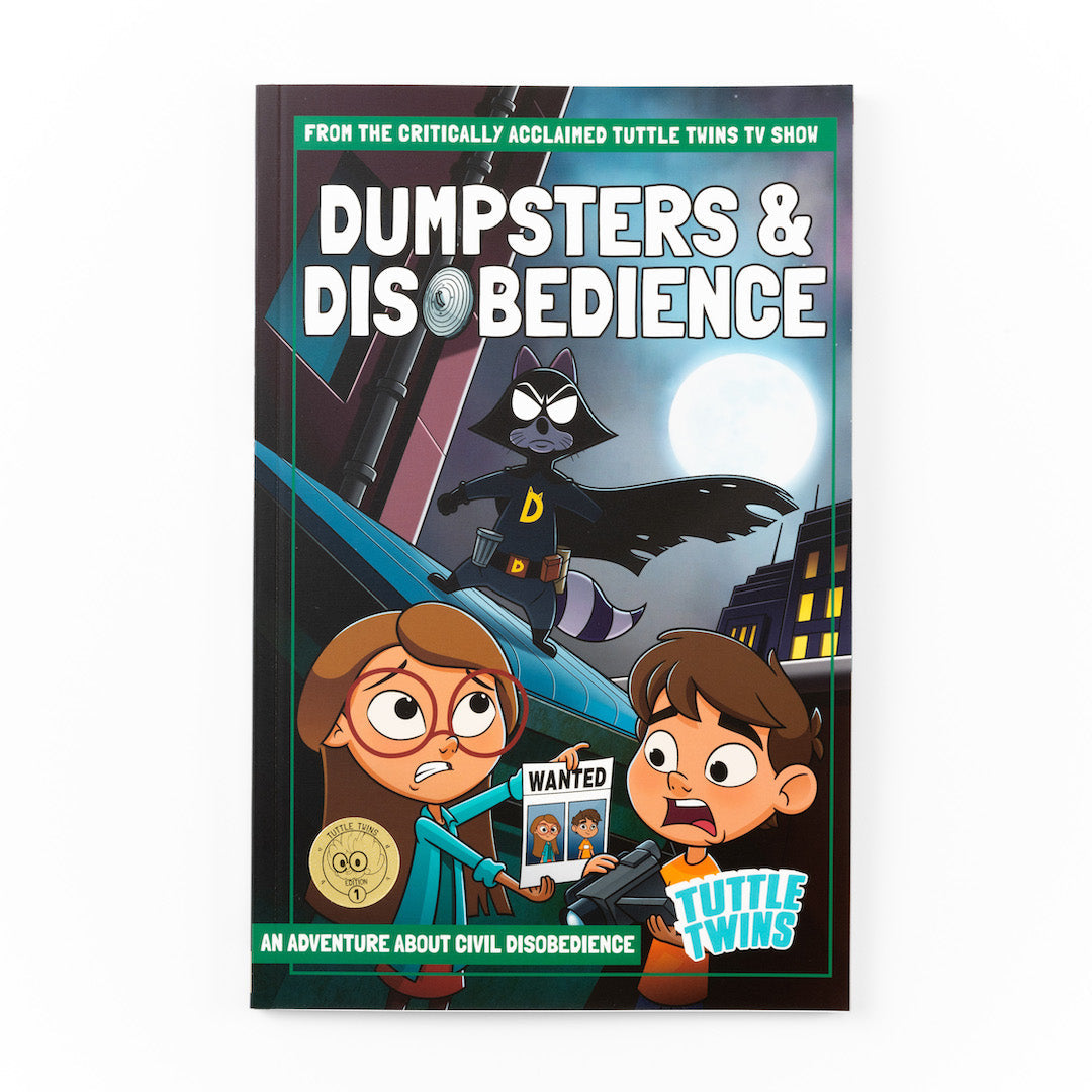 S1 E9 · Dumpsters & Disobedience · Graphic Novel - Books