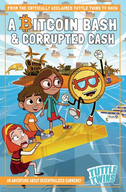S3 E5 · A Bitcoin Bash & Corrupted Cash · Graphic Novel - Books
