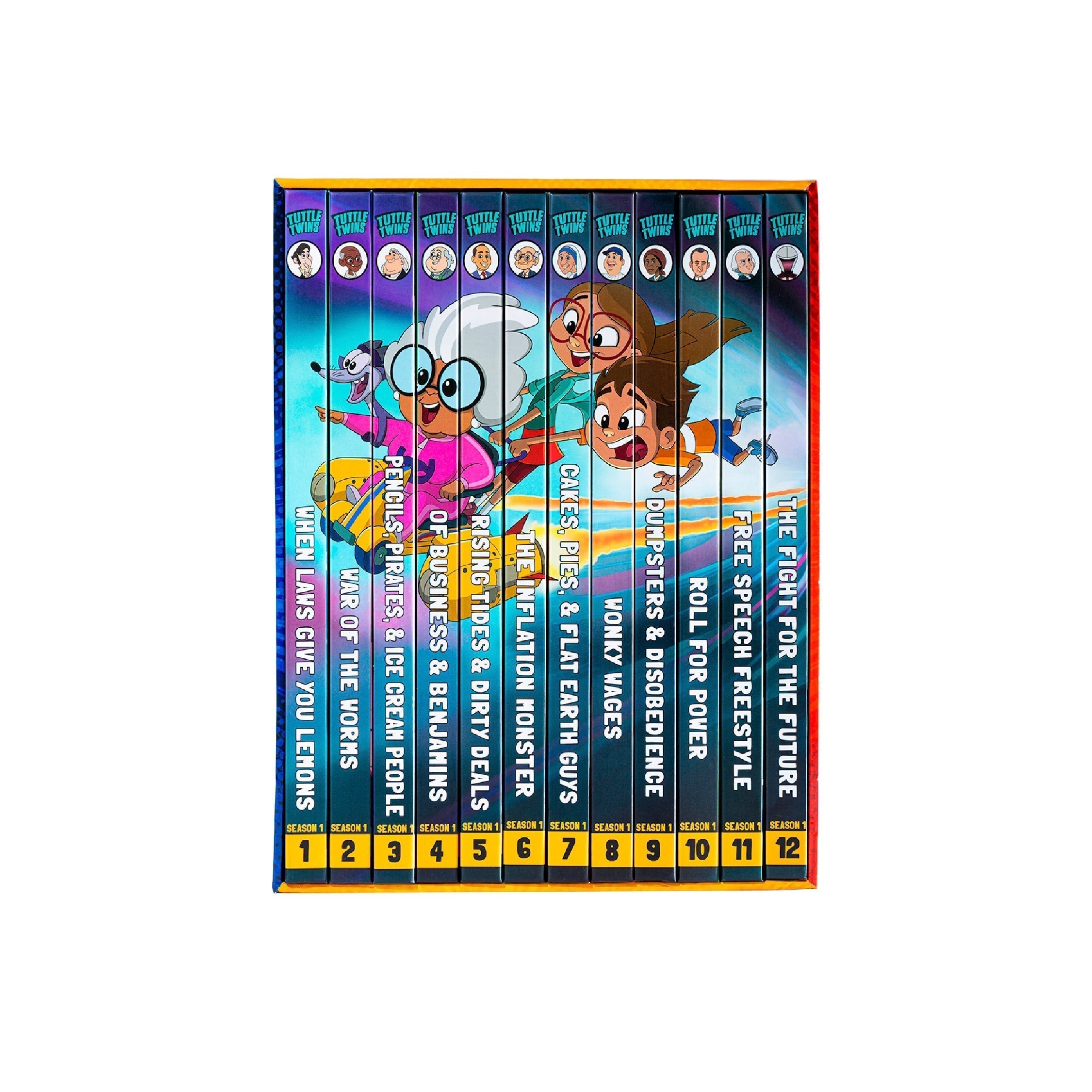 Tuttle Twins Season 1 Graphic Novel Set – Angel Studios Gift Factory Tuttle Twins Season 1 Graphic Novel Set – Angel Studios Gift Factory