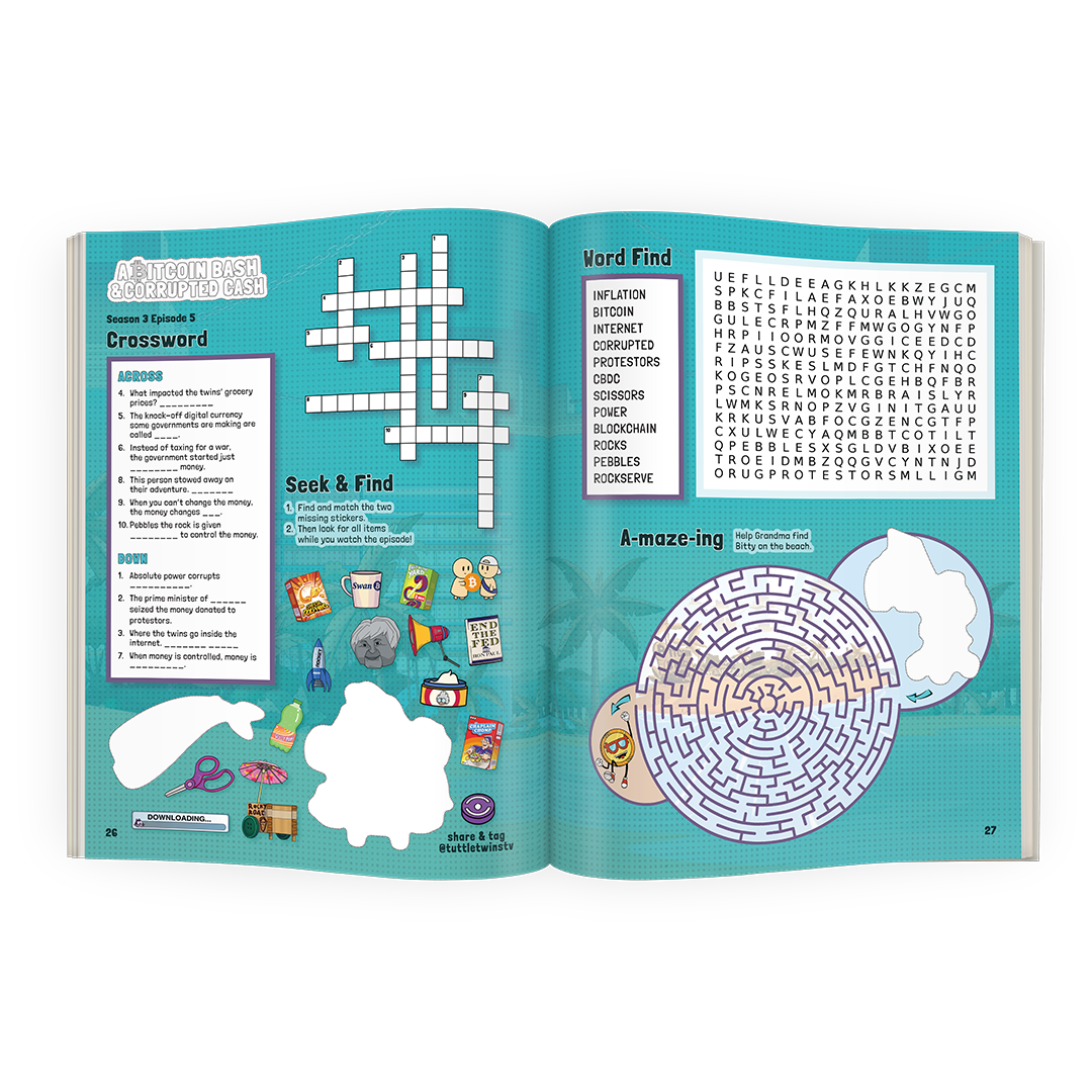Season Three Tuttle Twins Adventure Book - Activity Books