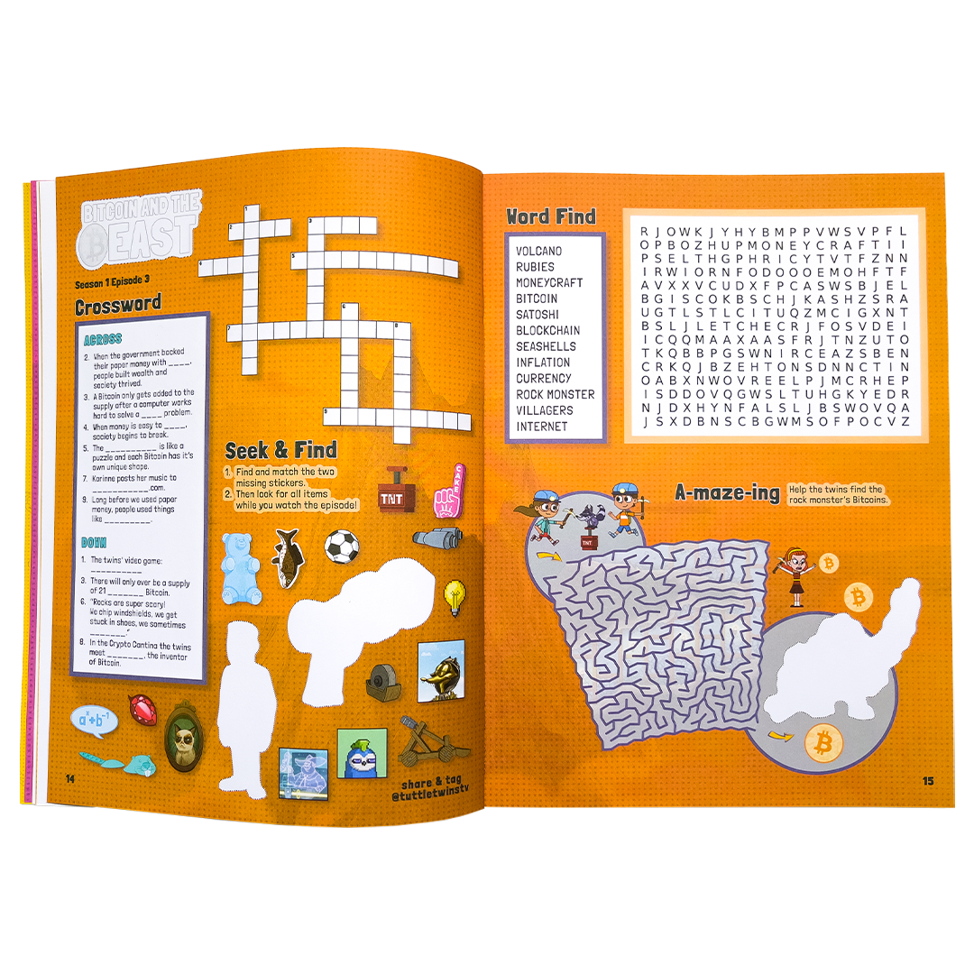 Season Two Tuttle Twins Adventure Book - Activity Books