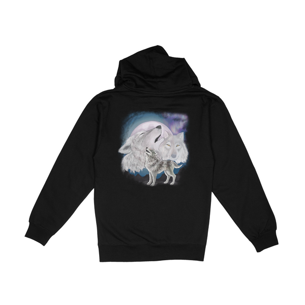 SKETCH Full Zip Wolf Hoodie – Angel Studios Gift Factory