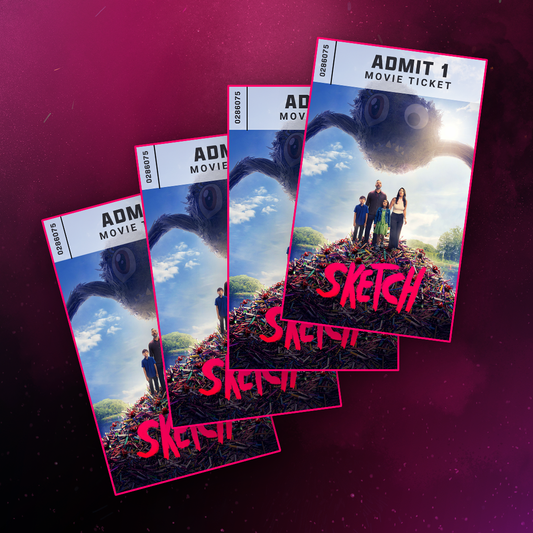 Sketch Pre-order Ticket Pack - 4 Tickets - ecom-ticket