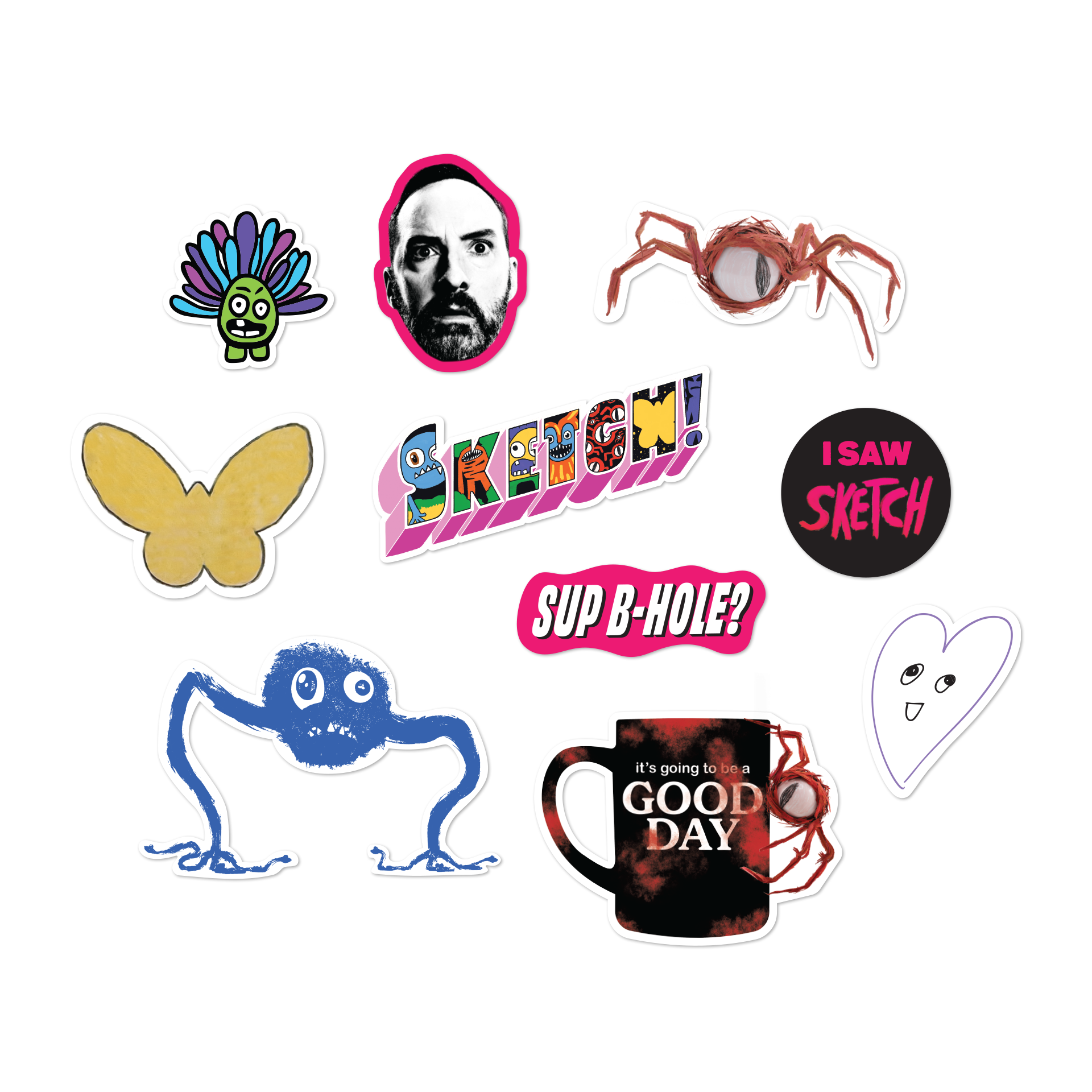 SKETCH Sticker Pack – Angel Studios Gift Factory