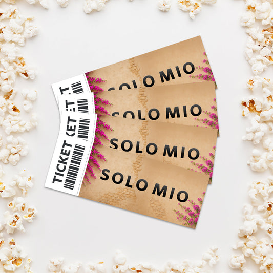 Solo Mio Pre-order Ticket Pack - 2 Tickets - Ticket