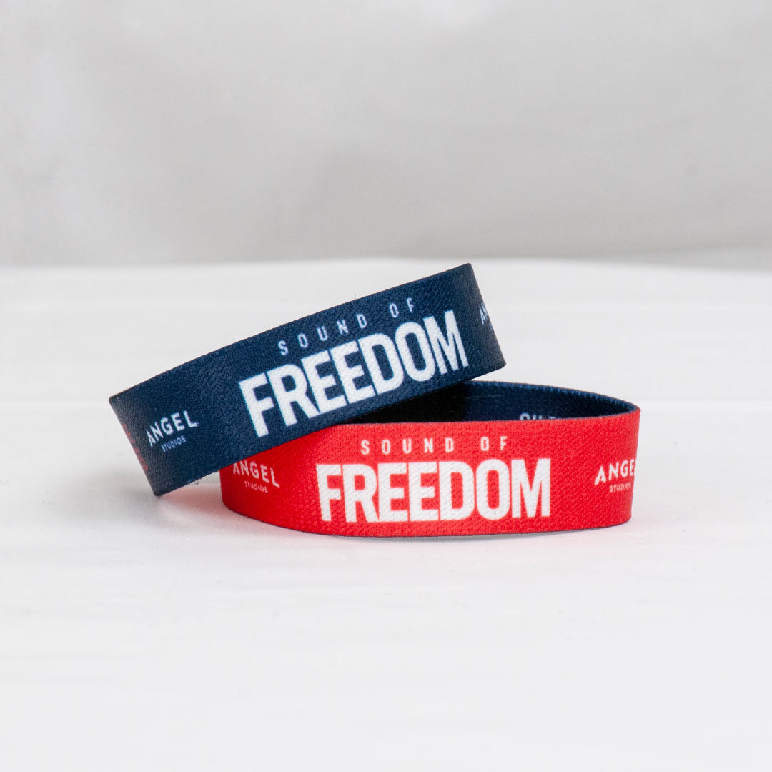 Sound of Freedom Elastic Wristband - Wristbands