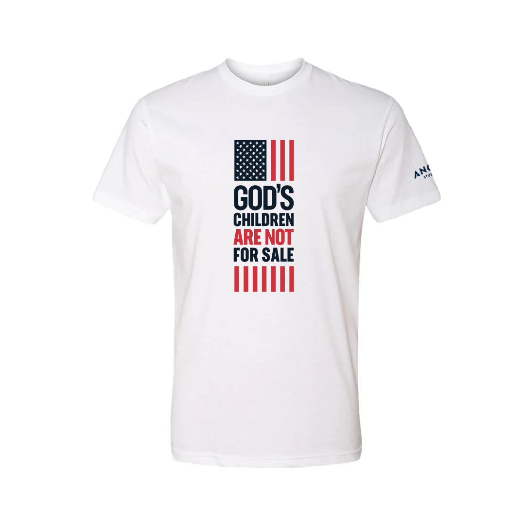 Sound of Freedom ’God’s Children’ T-Shirt - White / XS - T-Shirts