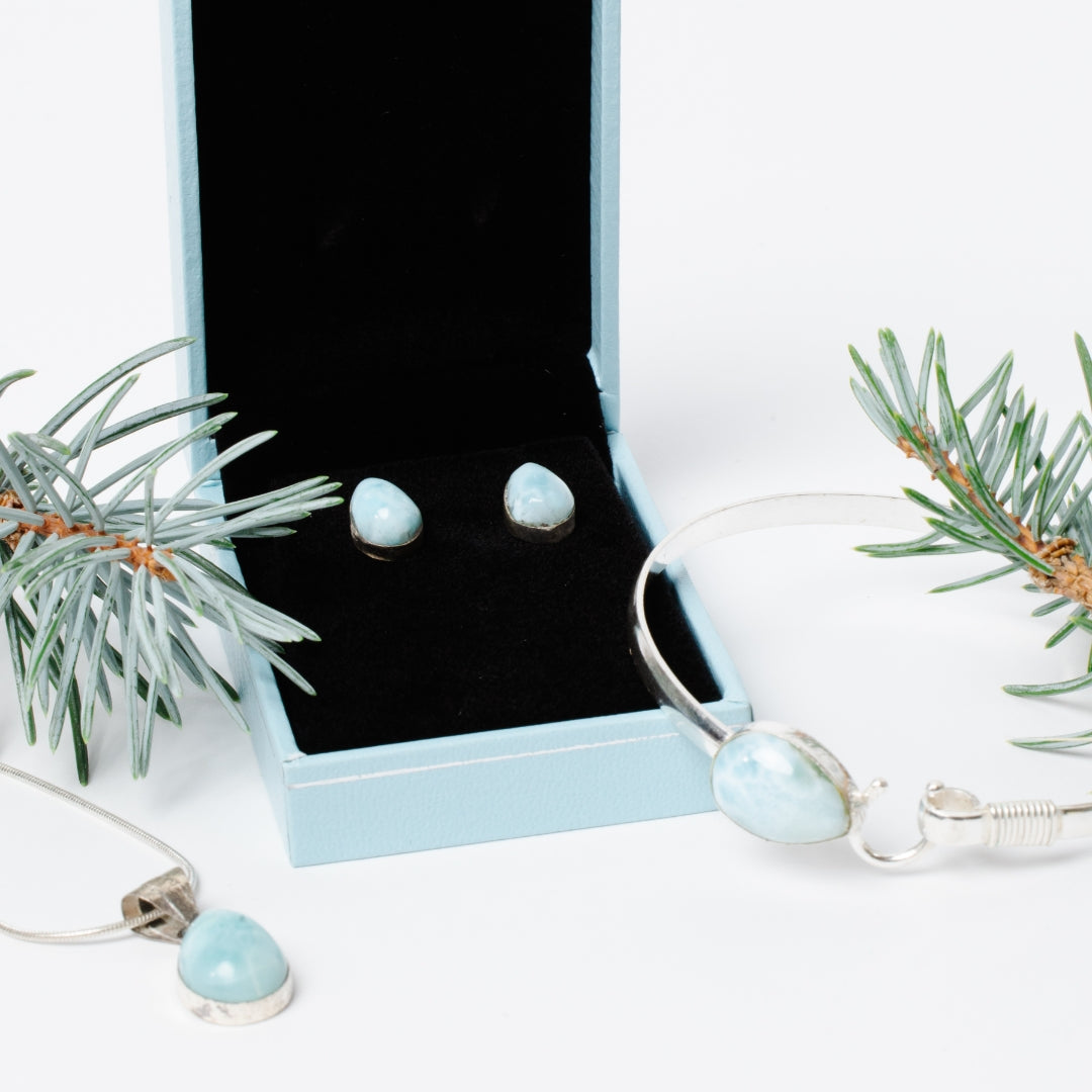 Sound of Freedom Larimar Stone Jewelry Bundle - Bundles