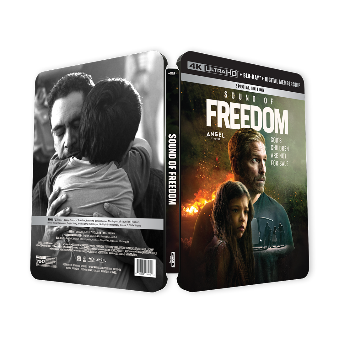 Freedom Dvd Sound of Freedom Special Edition DVD or 4K Ultra HD and Blu-ray – Angel ...