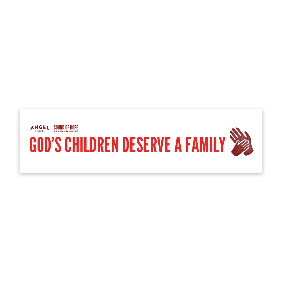 Sound of Hope ’God’s Children’ Bumper Sticker - Stickers