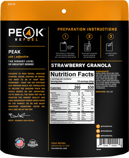 Strawberry Granola - Meals