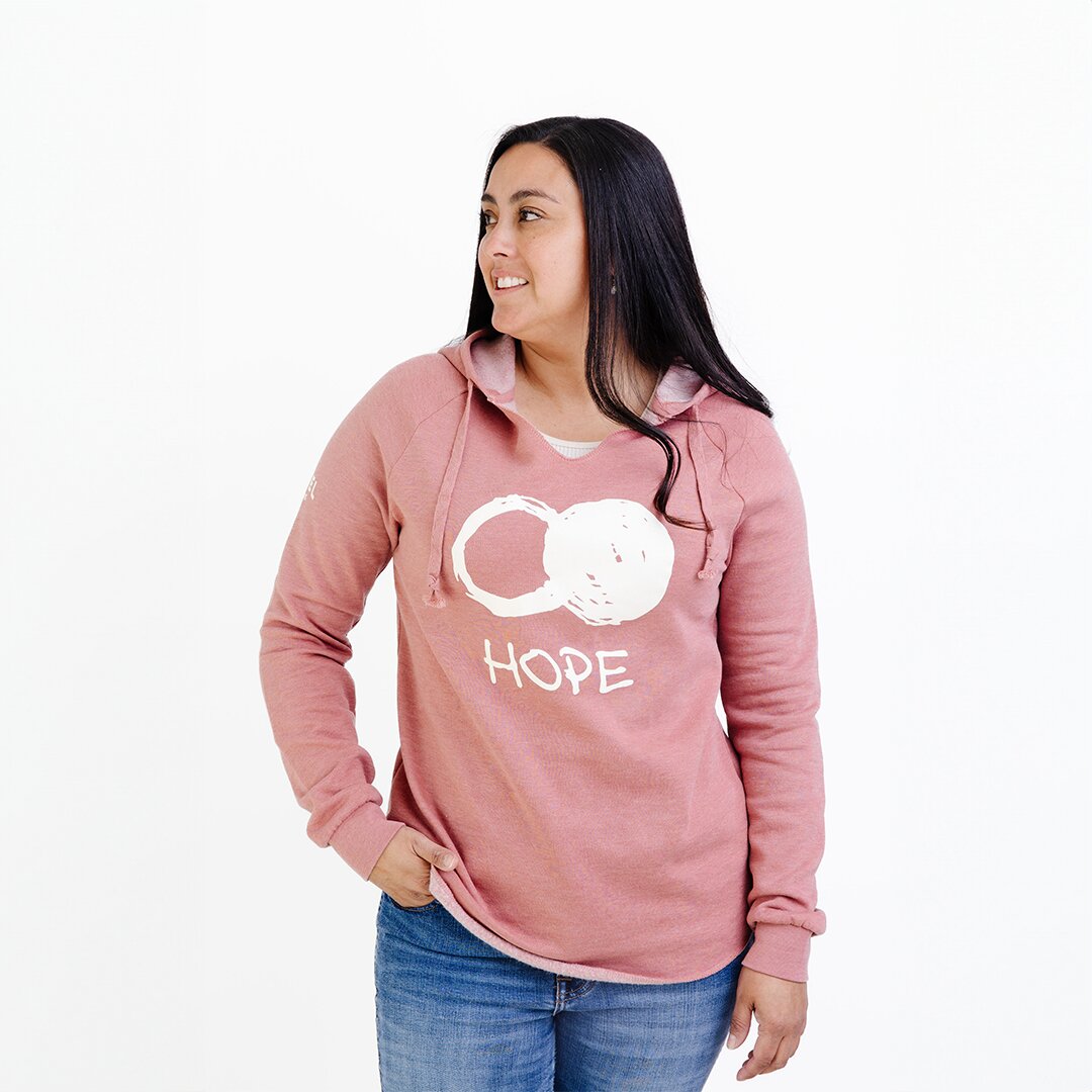 The Empty Tomb Hope V-Neck Hoodie - Hoodies