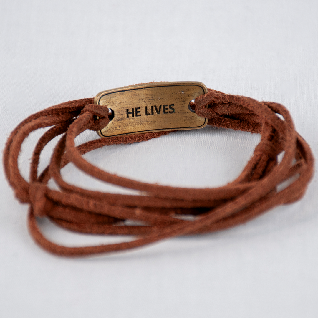 ’The Empty Tomb’ Leather Bracelet - PREORDER - Bracelets