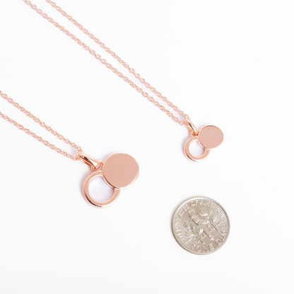 ’The Empty Tomb’ Pendant Necklace - Small / Rose Gold (Plated) / 1 Pack - Necklaces