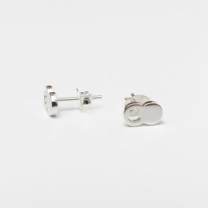 ’The Empty Tomb’ Stud Earrings - Sterling Silver / 1 Pack - Earrings