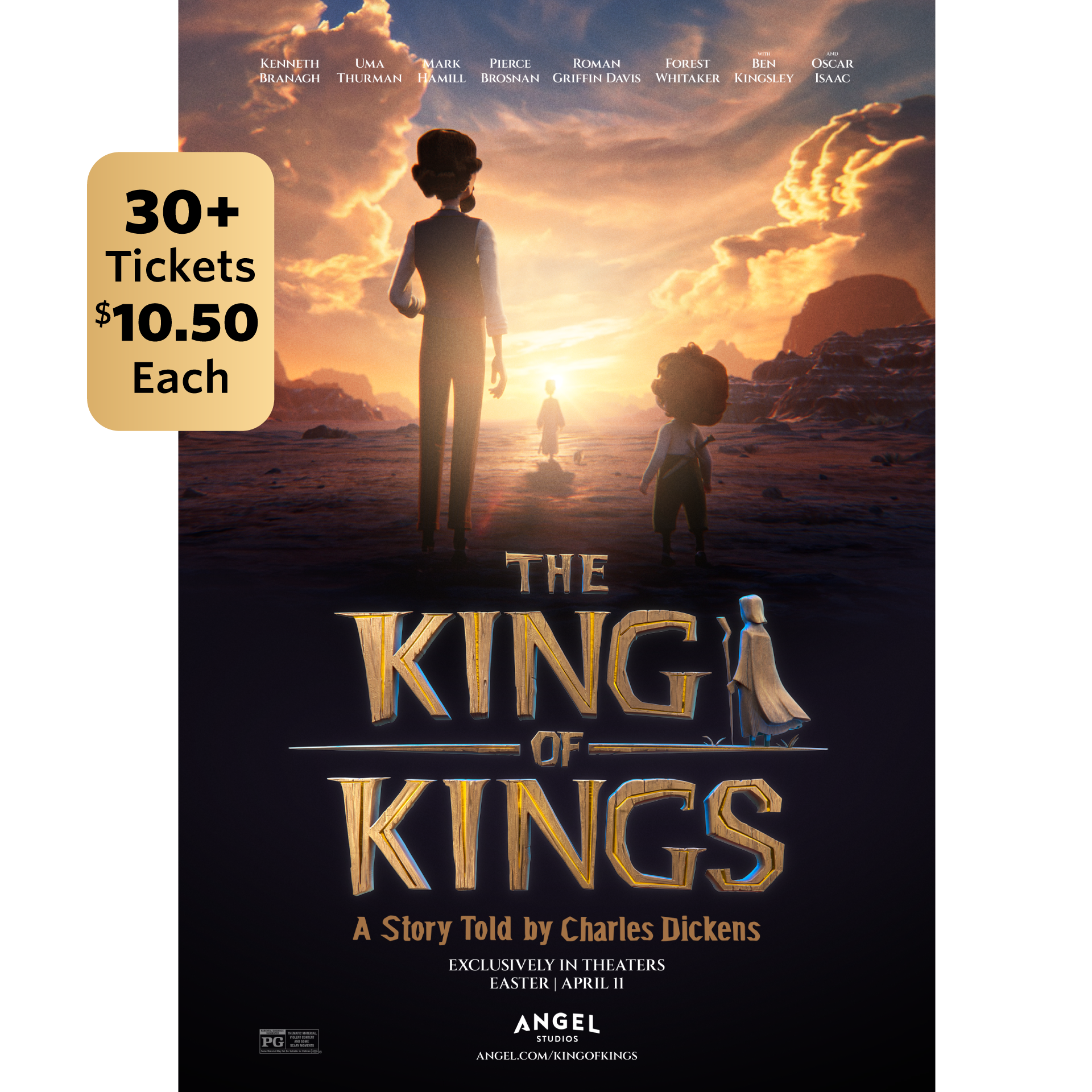 The King of Kings - $15.00 Ticket - PREORDER - ecom-ticket