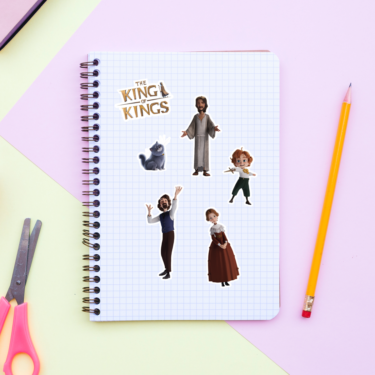 The King of Kings Sticker Pack – Angel Studios Gift Factory