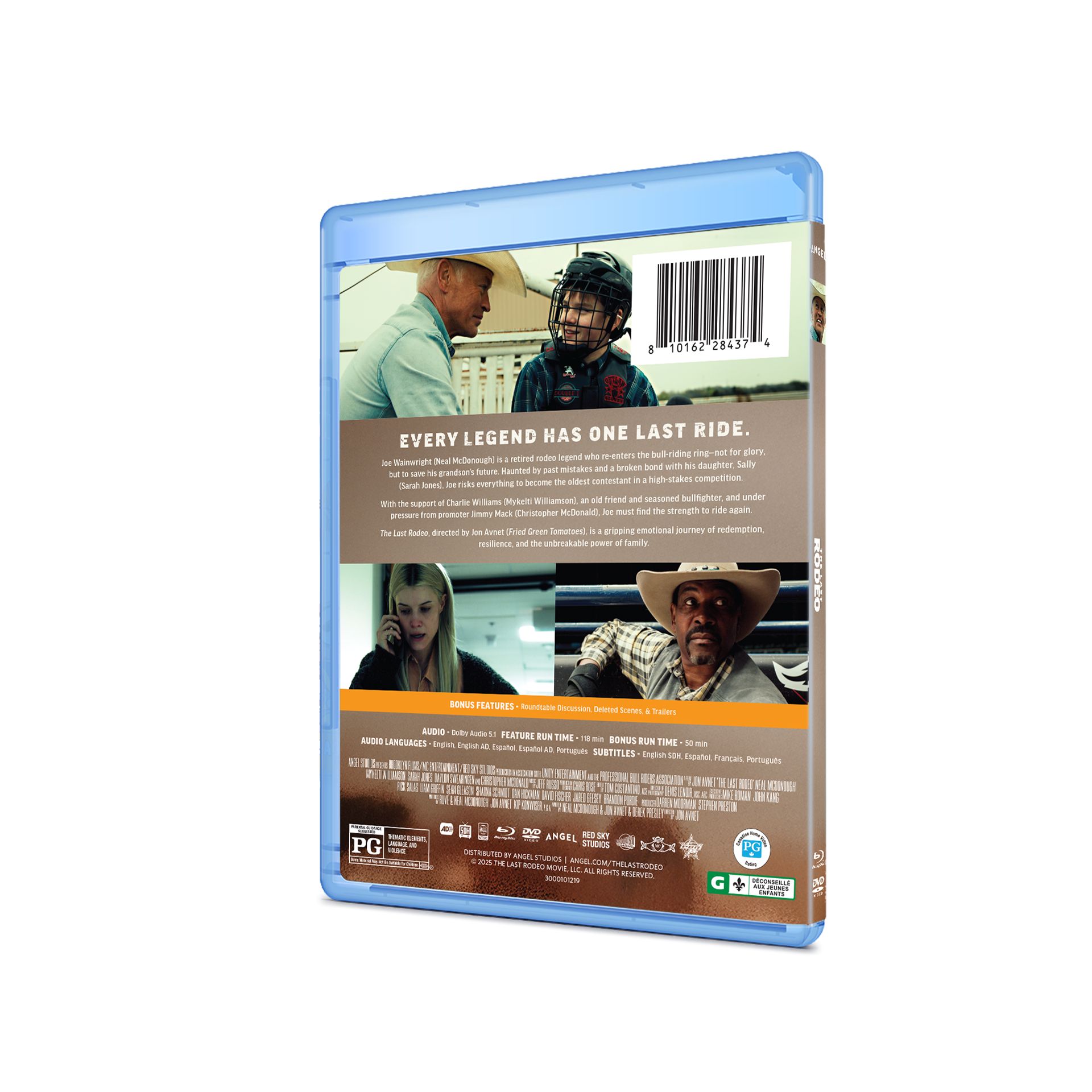 The Last Rodeo Blu-ray + DVD – Angel Studios Gift Factory