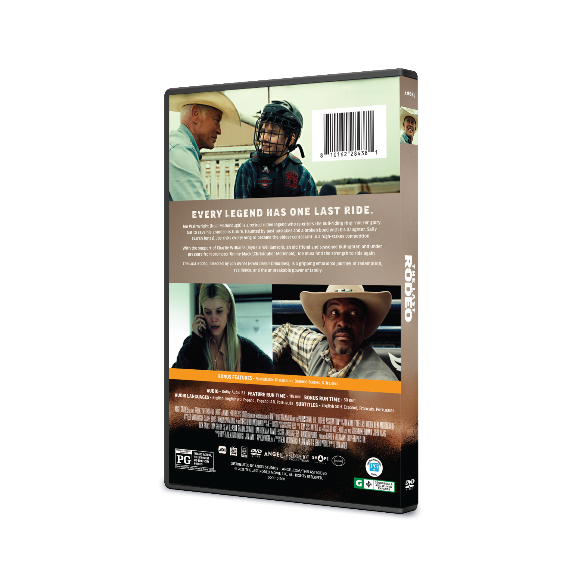 The Last Rodeo Blu-ray + DVD – Angel Studios Gift Factory