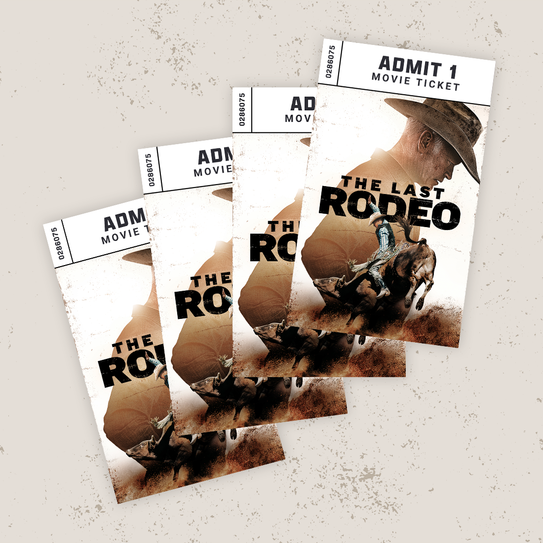 The Last Rodeo Pre-order Ticket Pack - 4 Tickets - Ticket