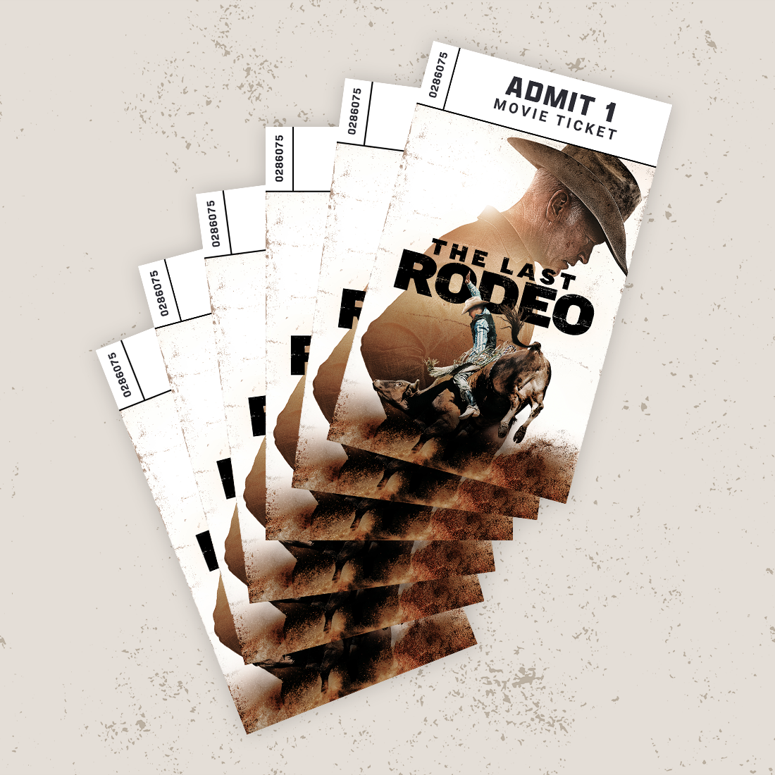 The Last Rodeo Pre-order Ticket Pack - 6 Tickets - Ticket