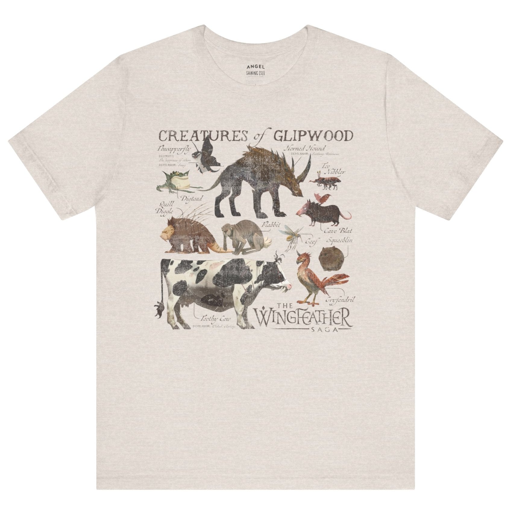 The Wingfeather Saga Unisex Tee - Heather Dust / S - T-Shirts